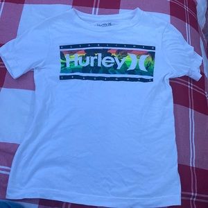 White Hurley T-shirt medium kids